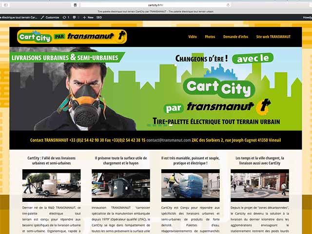 (Français) Site web CartCity par TRANSMANUT